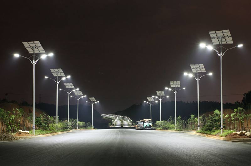 solar street light project