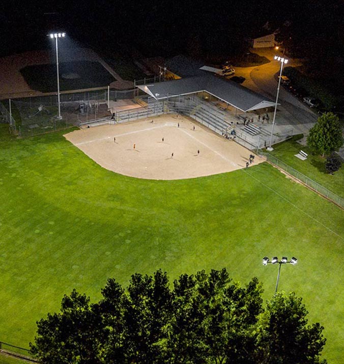 baseball and softball field lighting