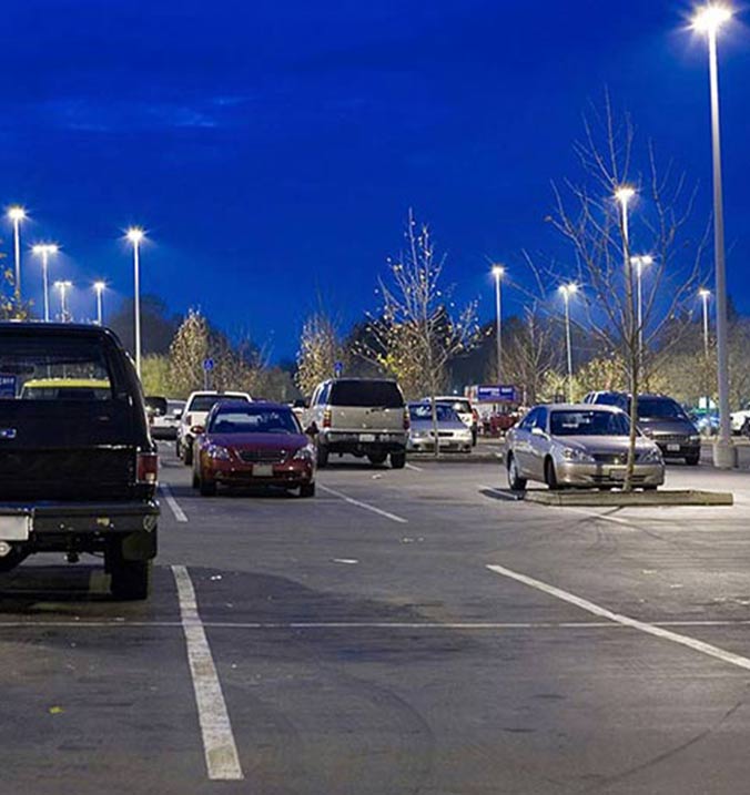 car parks plazas lighting