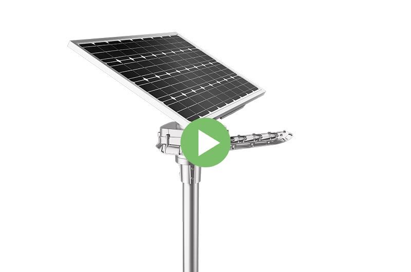 Semi Integrated Solar Street Light