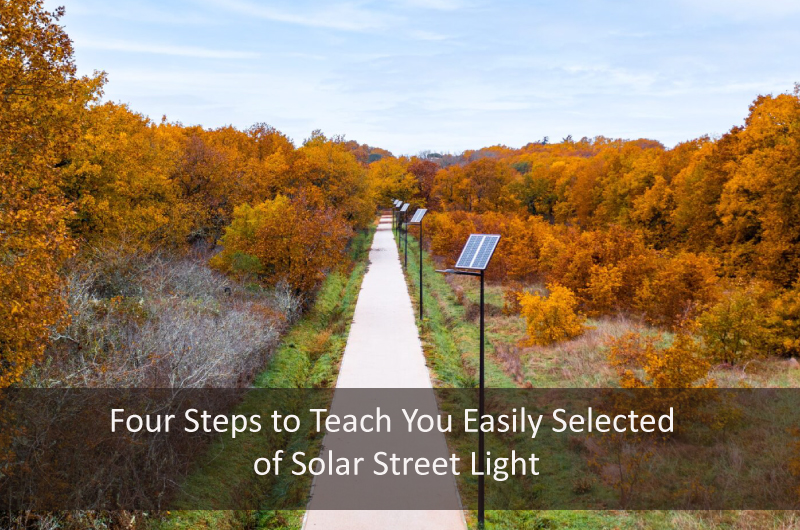 solar street light select