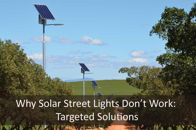 Solar street lights